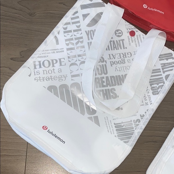 LULULEMON REUSABLE PLASTIC BAGS - Picture 2 of 3